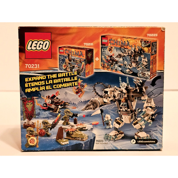 CROCODILE TRIBE PACK Lego LEGENDS OF CHIMA Set #70231 NEW Sealed RETIRED - Picture 3 of 15
